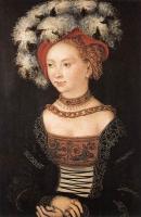 Lucas il Vecchio Cranach - Portrait of a Young Woman